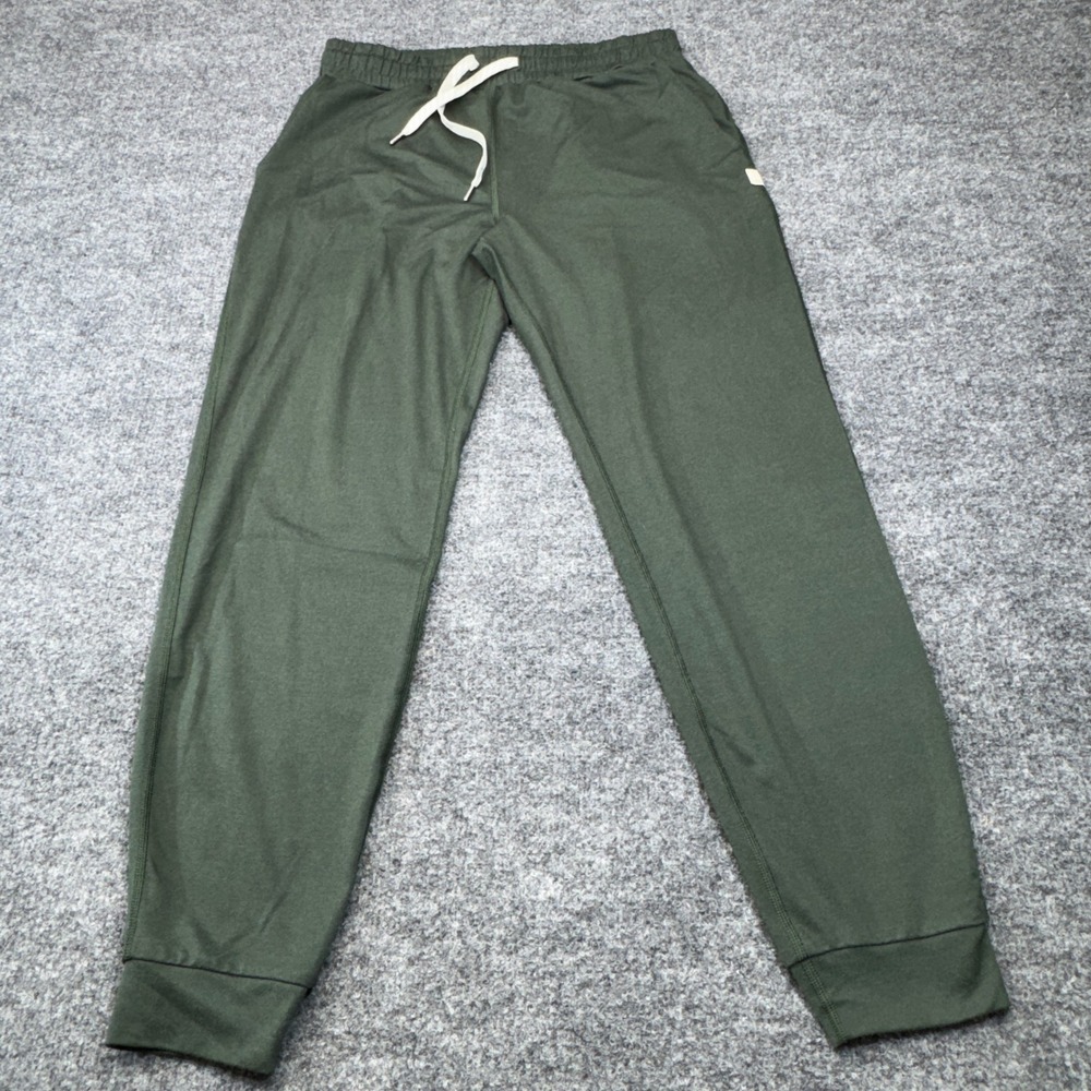 Vuori Sunday Performance Jogger Womens Medium Green Athleisure Lounge Active Gym
